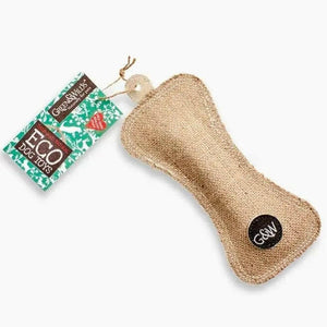 Jouet Os Funny Bone en jute - La Patte Verte
