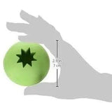 Jouet Rubb'n'Roll spécial friandise - balle vert - 7 cm - La Patte Verte