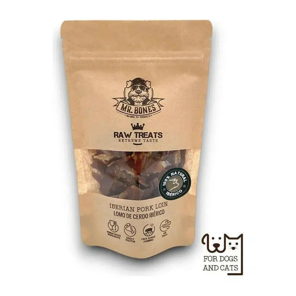 Strip of Iberian pork loin Natural treat for dogs and cats
