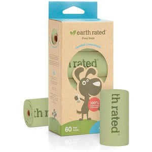 Sac ramasse-crottes compostables 'Earth Rated' - La Patte Verte