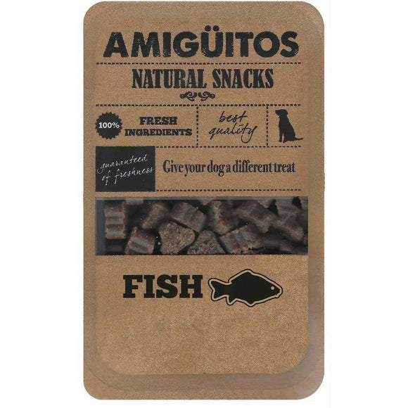 Snacks Friandises pour chien au Poisson Amigüitos - La Patte Verte