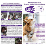 Solution antiseptique pour animaux leucilline - La Patte Verte