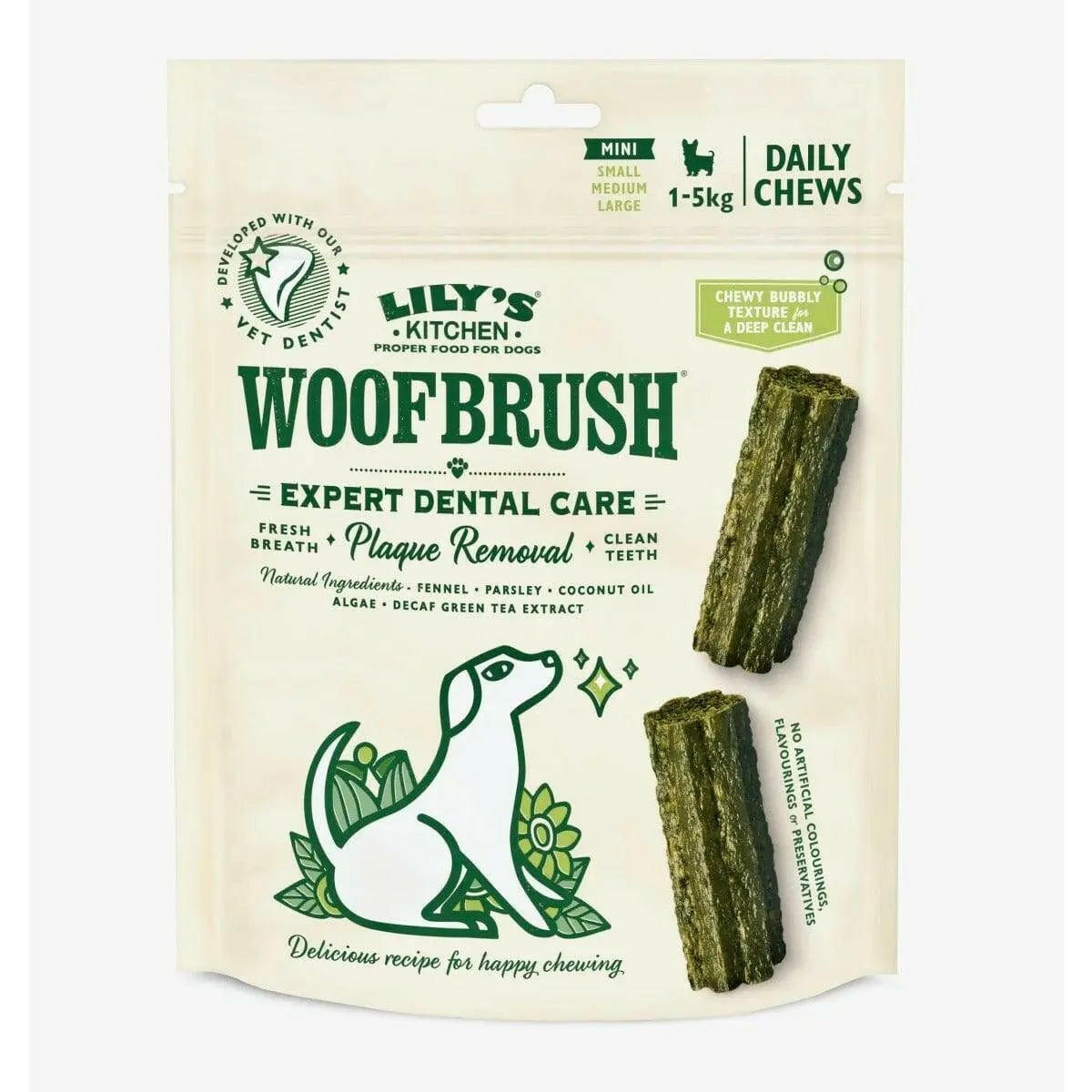 Woofbrush Dental Chew for dogs Lily's Kitchen - Main Image