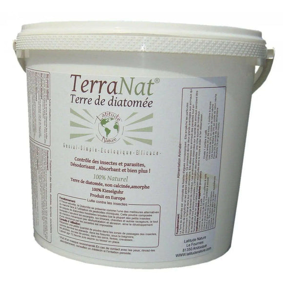 Terre de Diatomée 1kg TerraNat - La Patte Verte