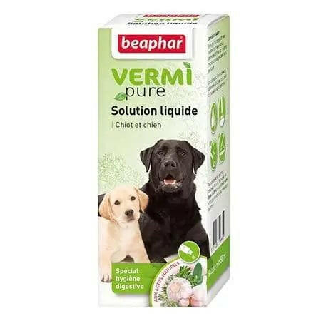 VERMIpure purge aux plantes chiot et chien liquide - La Patte Verte