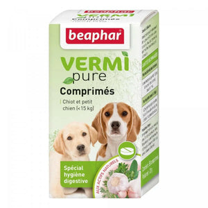 VERMIpure purge aux plantes pour chiot et chien - 15 Kg - La Patte Verte